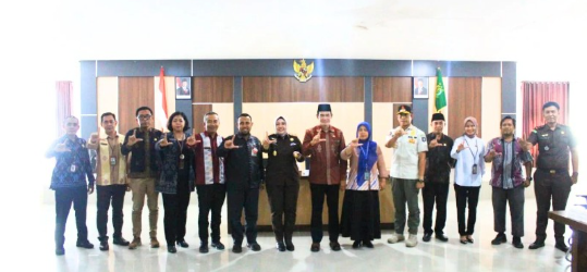 Rapat Koordinasi yg diselenggarakan oleh Kejaksaan Negeri Lombok Tengah dalam rangka Persiapan Pembentukan Balai Rehab Adhyaksa